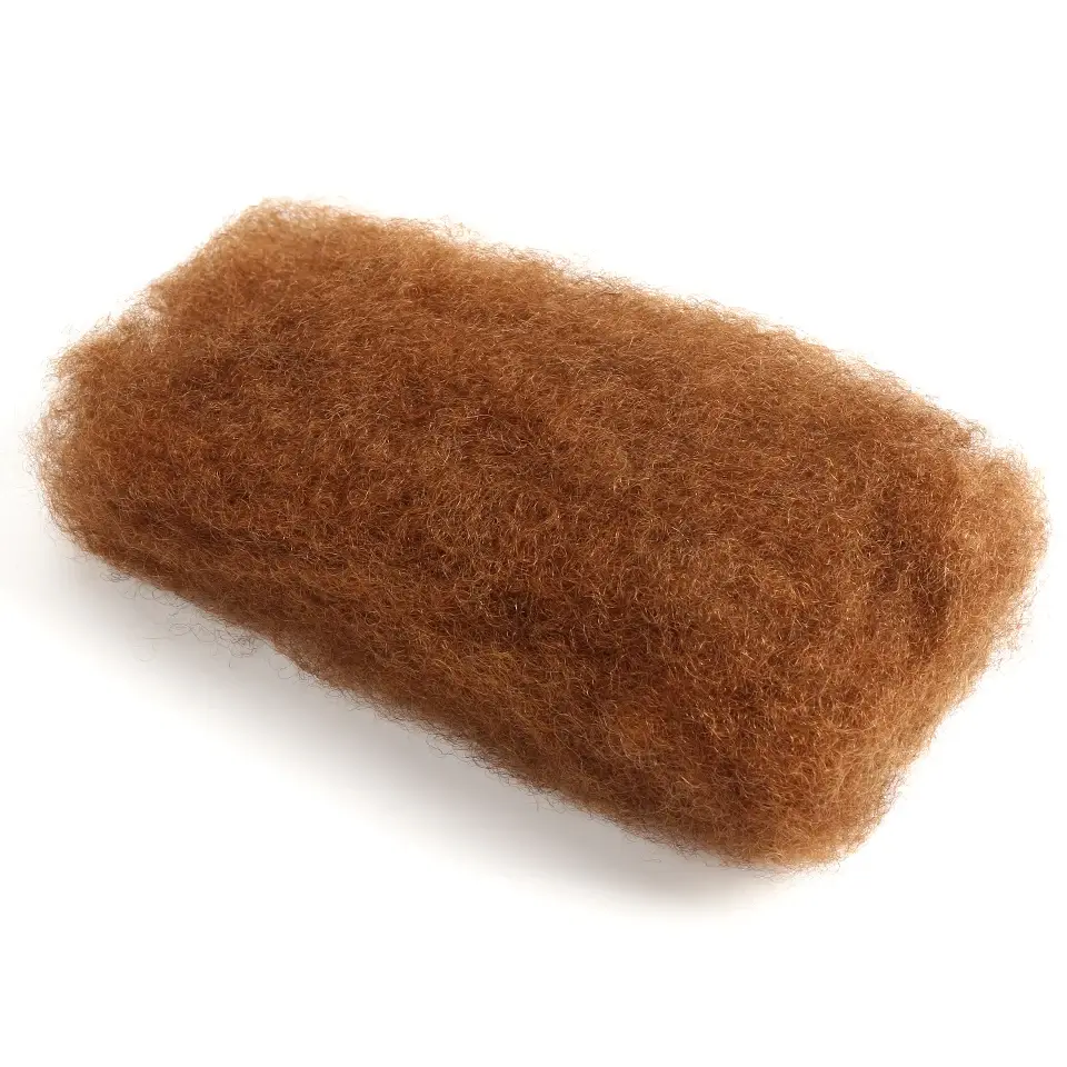 Miniatura: 22 Inch Brown Blonde QVR Afro Kinky Bulk Hair No Attachment Afro Curly Bulk