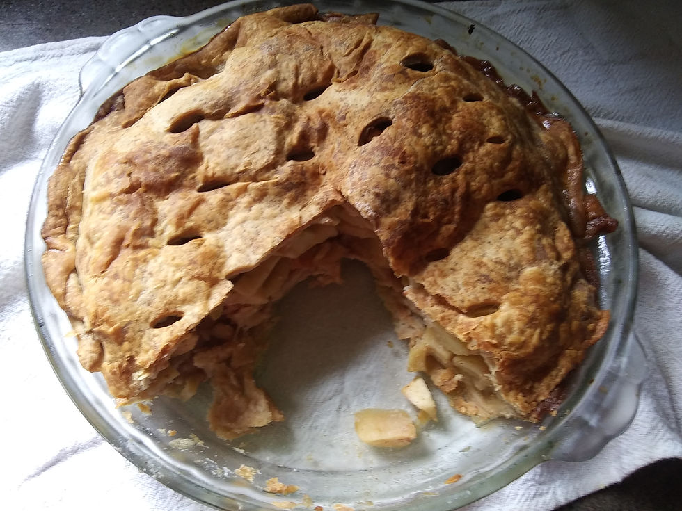 Apple Pie Made from Property Apples