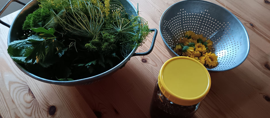 Garden Piddling - Infused Oil and Dried Herbs