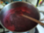 Raspberry Jam In the Pot and On the Stove