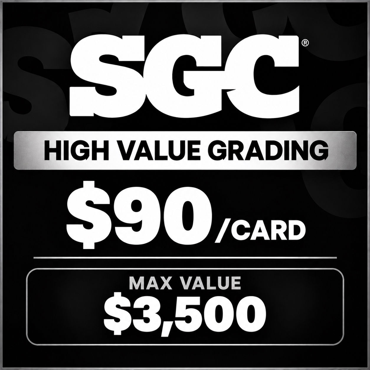 SGC $3500 Max Value