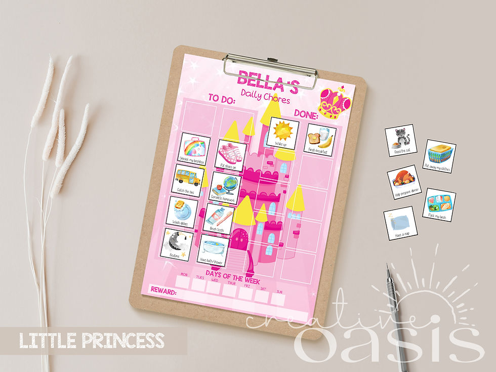 Thumbnail: Printable Daily Chores Chart