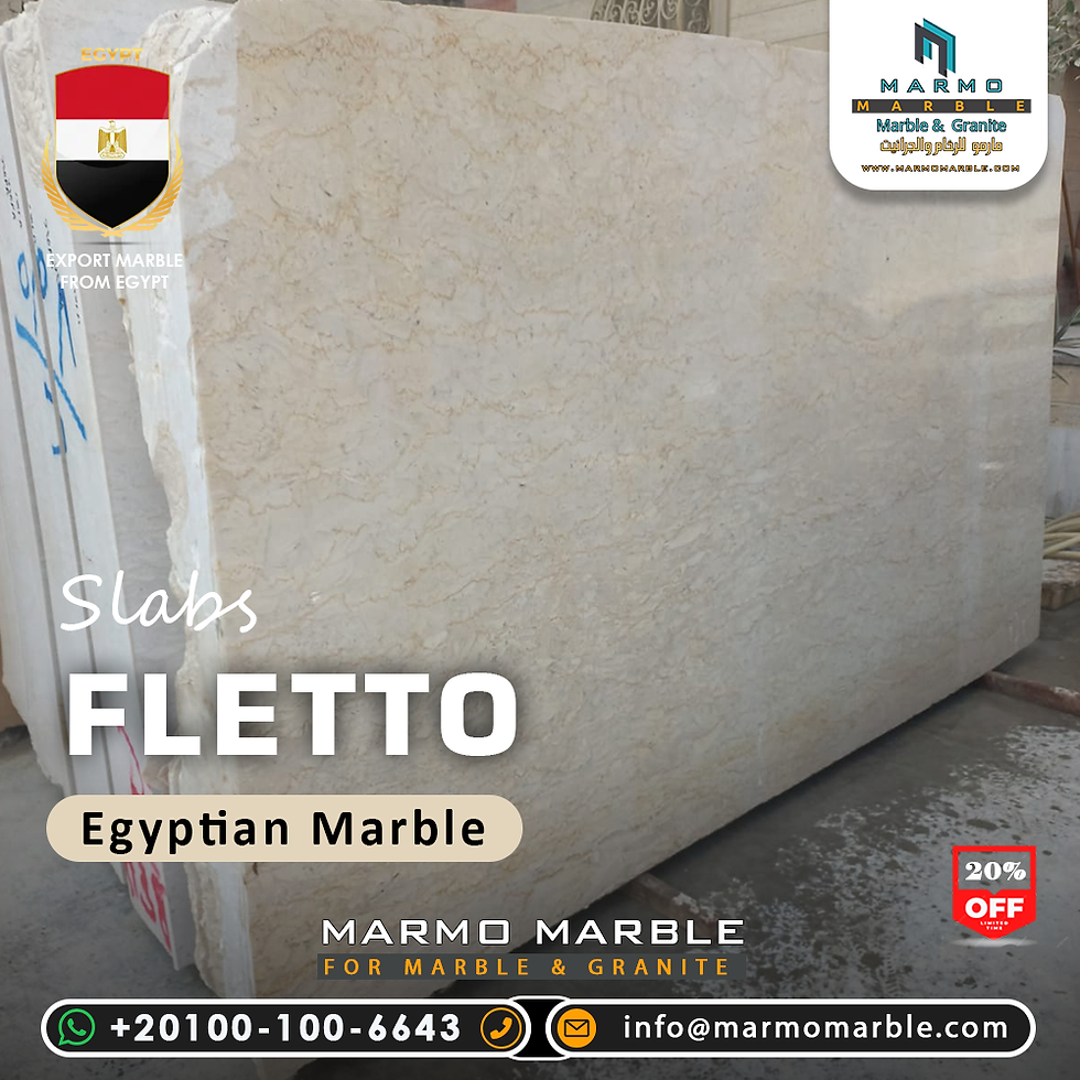 Fletto Egyptian Marble Tables & Tiles for Export from Egypt Worldwide