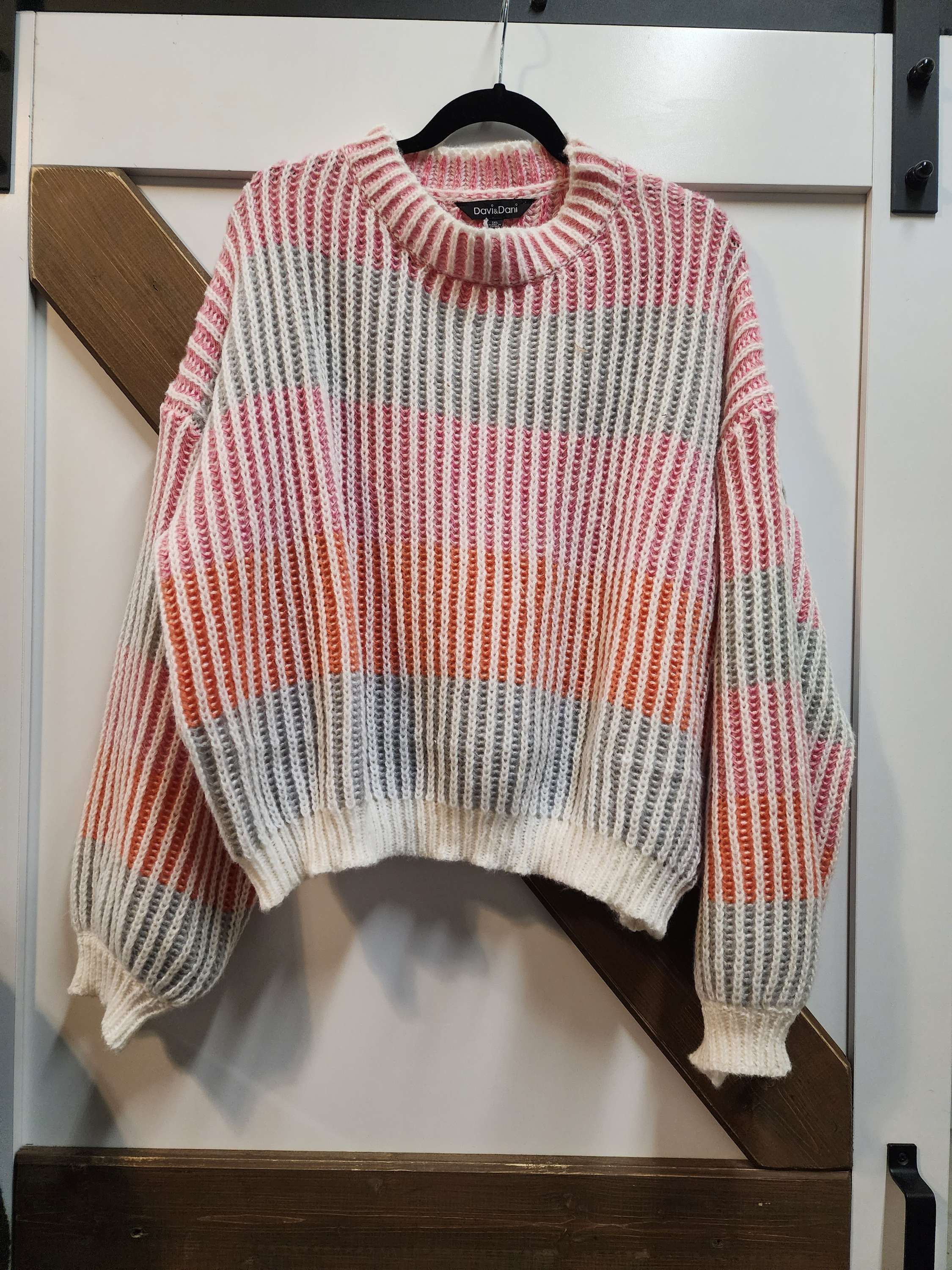 Color Block Sweater 