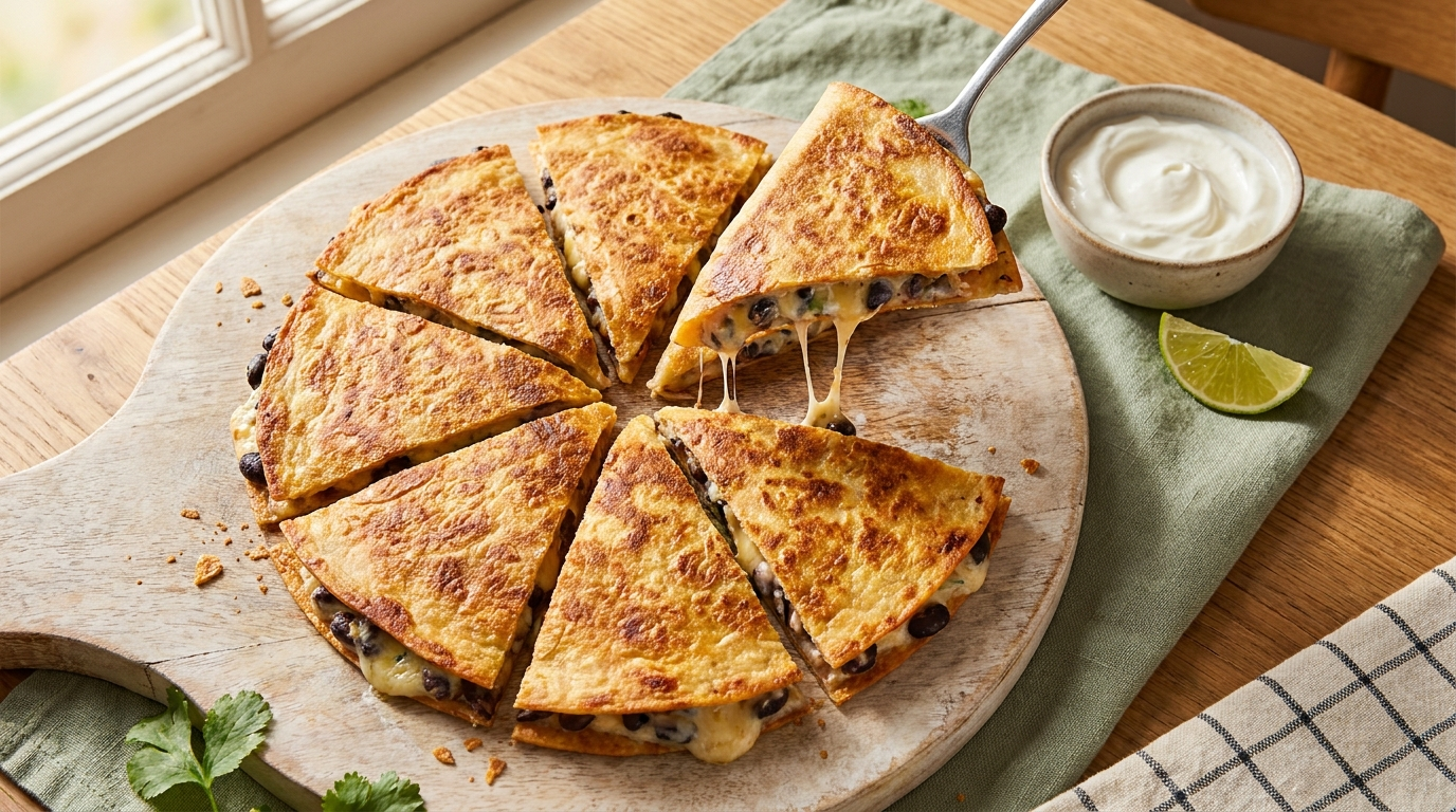 15 Minute Pantry Pull Black Bean Quesadillas the End of the Week Hero