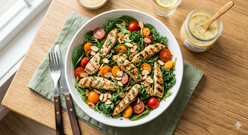 15 Minute No Prep Honey Mustard Chicken Salad the Fresh Fast Lifeline