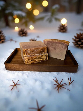 Christmas Cake Soap will evoke feelings of the Christmas season