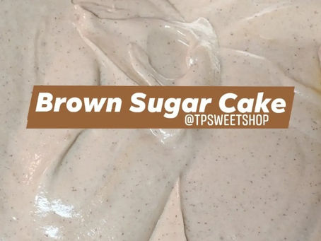 Brown Sugar Cake (Making)