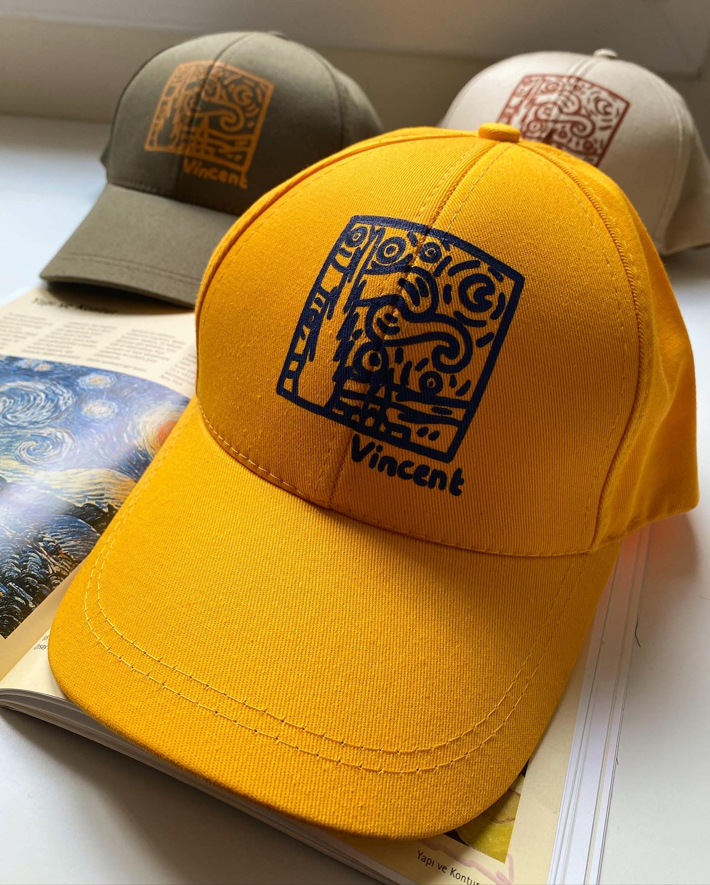 El Boyaması -Starry NightCap