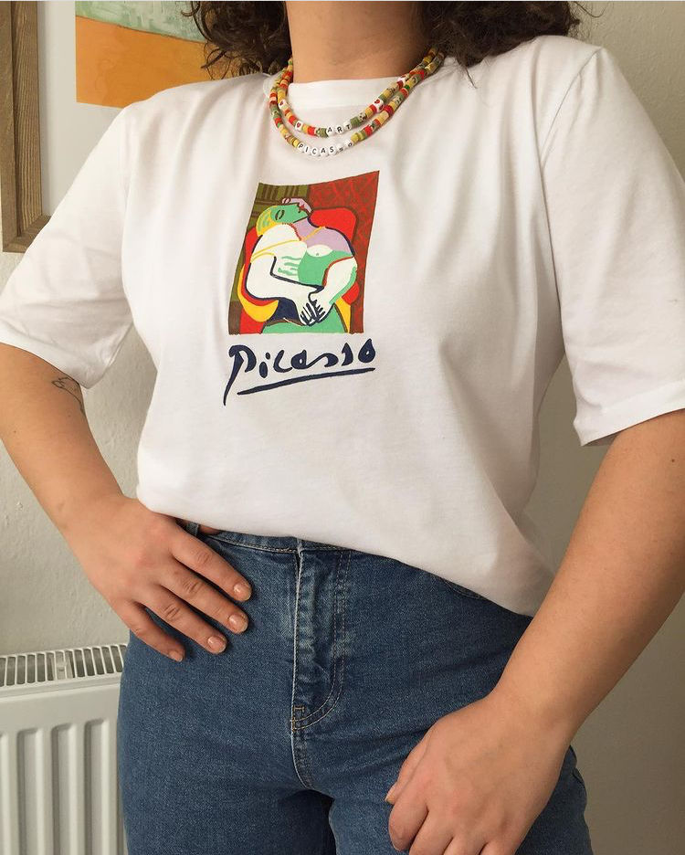 Thumbnail: Picasso - Hand Painted T-shirt