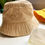 Thumbnail: Vincent Van Gogh - Embroidered Bucket Hat - Beige