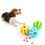 Thumbnail: Dog Toy Ball, Nontoxic Bite Resistant Toy Ball for Pet Dogs Puppy Cat, Dog Pet F