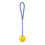 Thumbnail: Pet Dog Training Toy Dogs Natural Rubber Ball On Rope Durable Toys Chew Teeth Cl