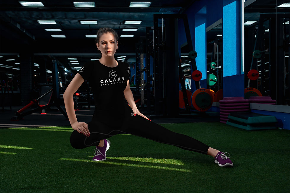 Thumbnail: Galaxy Cycling Club Women's Gym T-shirt