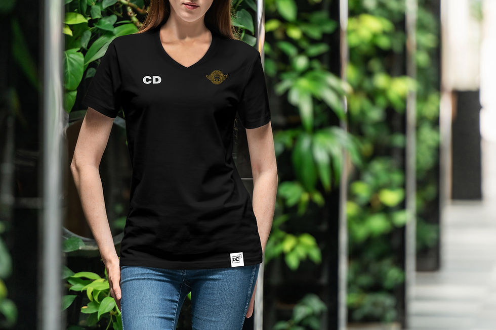 Thumbnail: Womens DEsquared Original V-neck tee