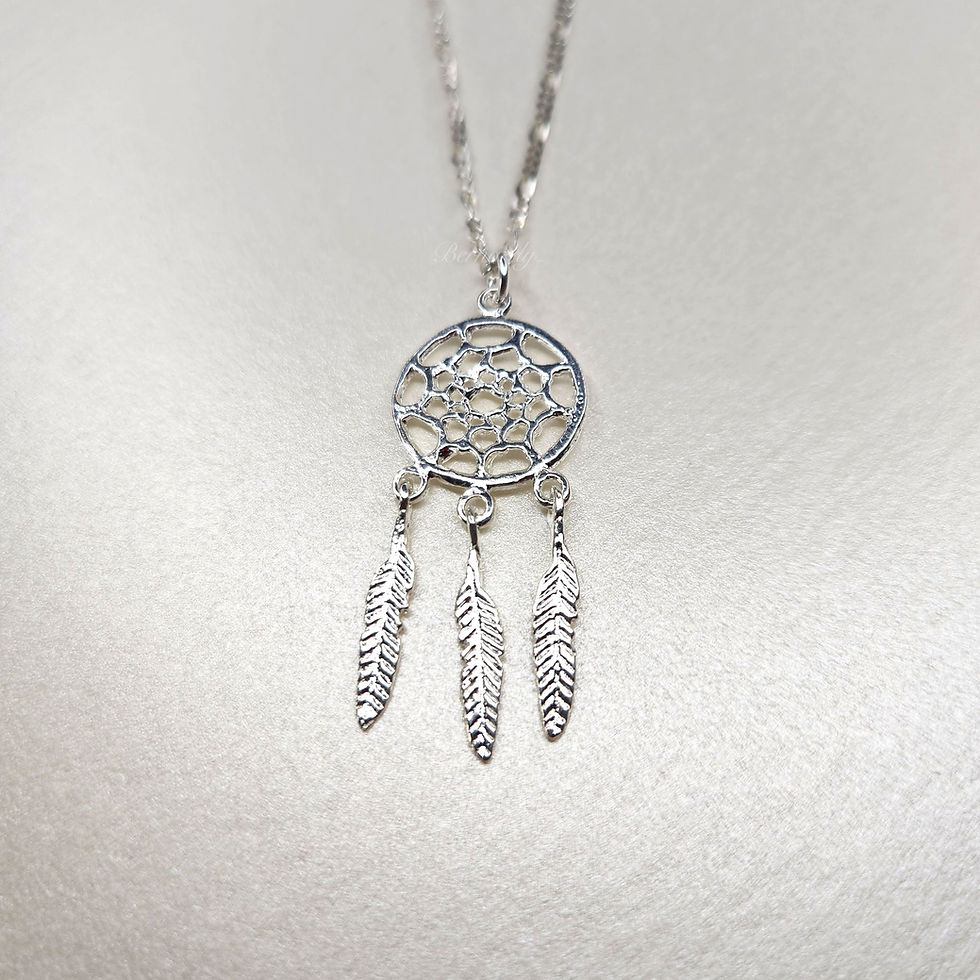 Miniaturbild: Collar Dije Atrapasueños Plata Ley .925 Regalo Amuleto