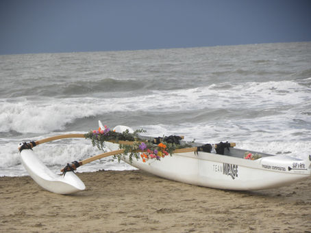 Una nueva canoa polinesia en Argentina