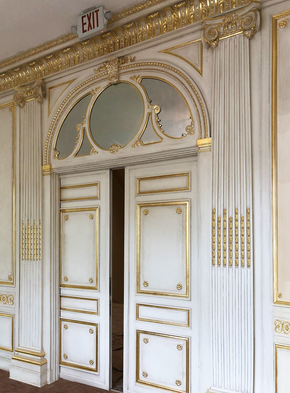 Embassy of Cameroon - Ambassador’s Office [Stria Wallglaze & Gilding selected trim with