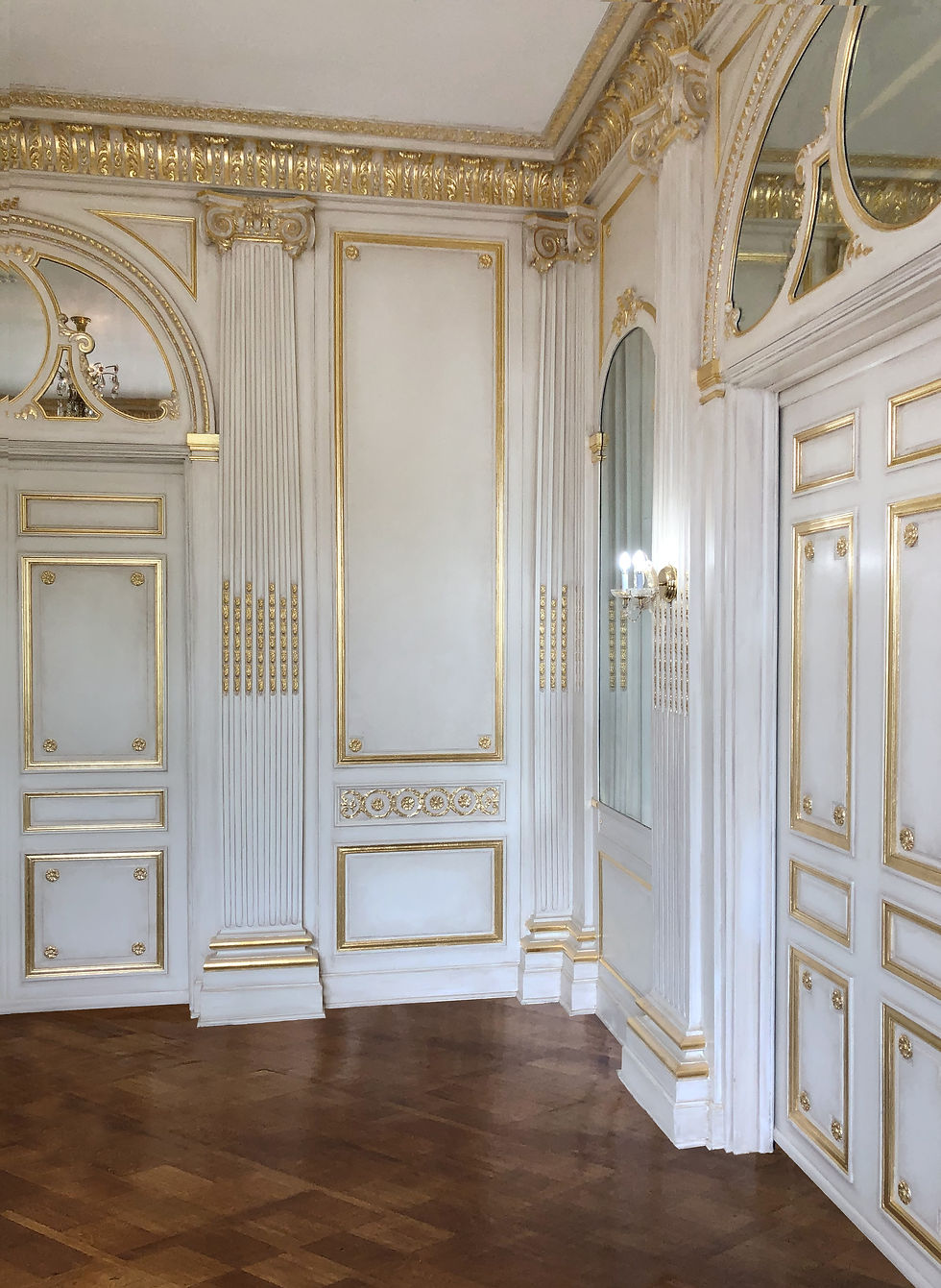 Embassy of Cameroon - Ambassador’s Office [Stria Wallglaze & Gilding selected trim
