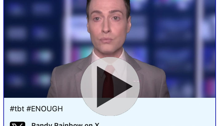 Day 5: Randy Rainbow Weighs In