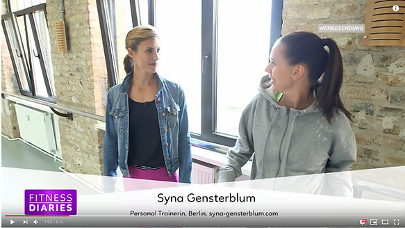 Syna Gensterblum im Fernsehen