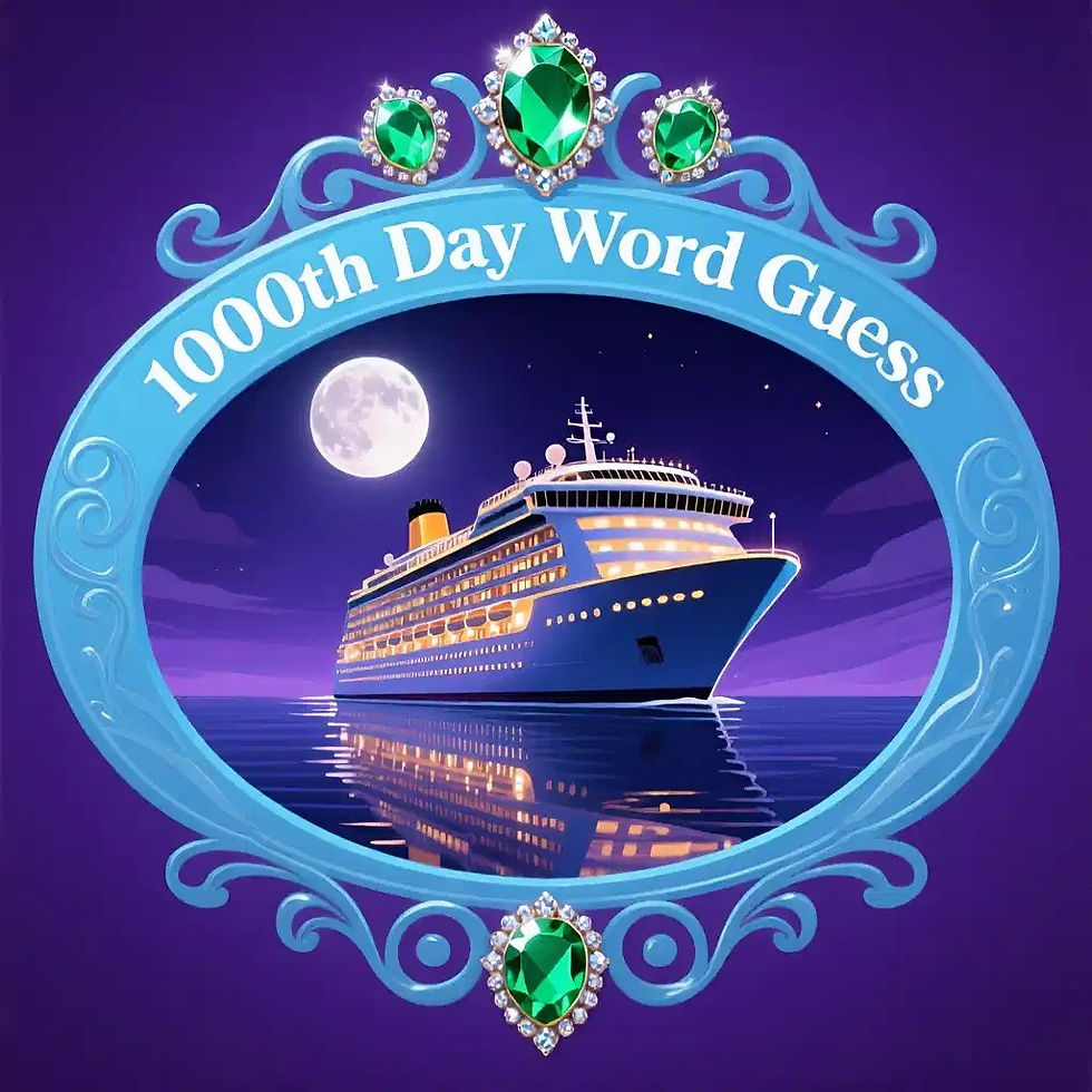 Barney Art 1000 Day Word Guess!!