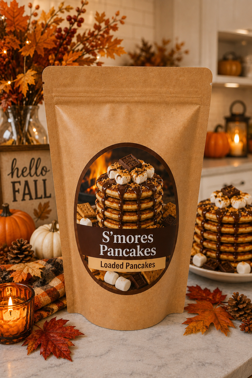 S'mores Loaded Pancake Mix