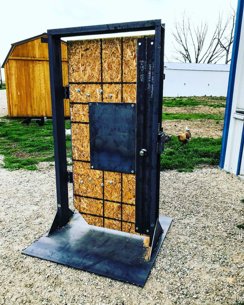 A Great day on the farm building Forcible Entry Doors