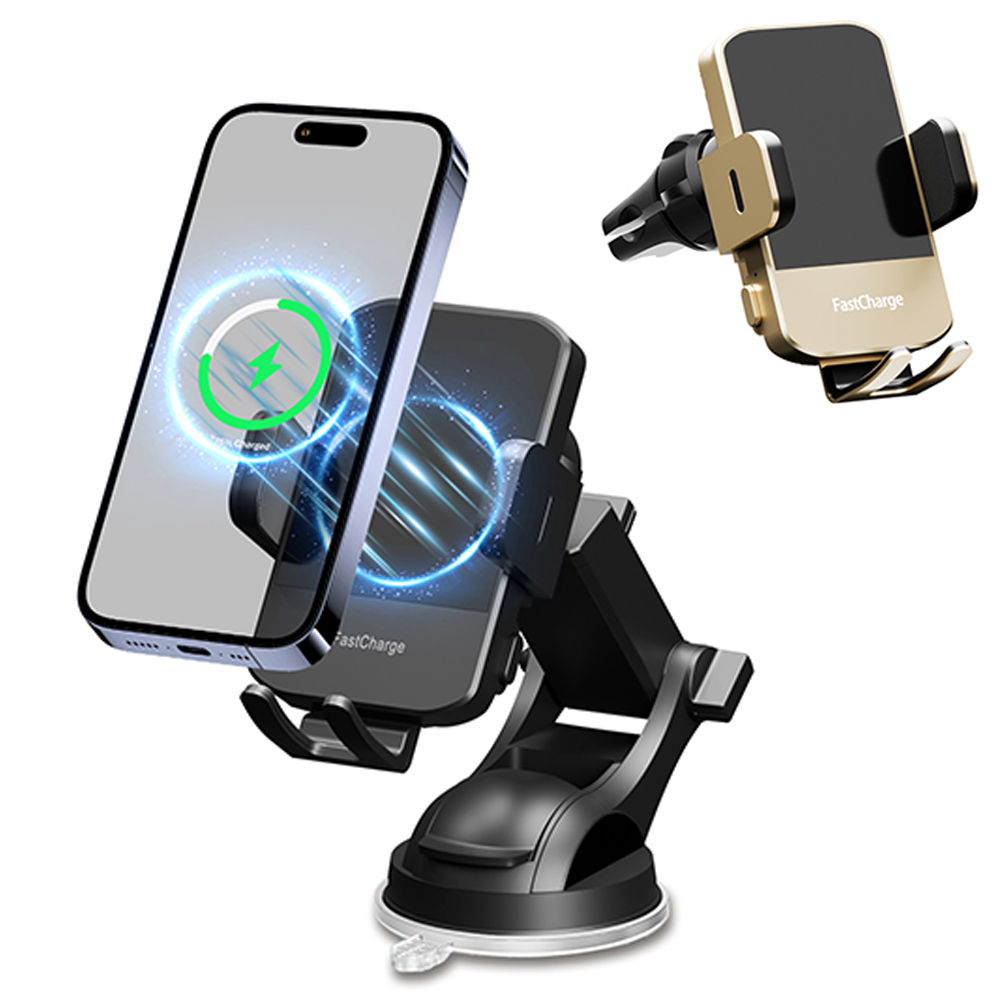 15W Wireless Car Charger Mount