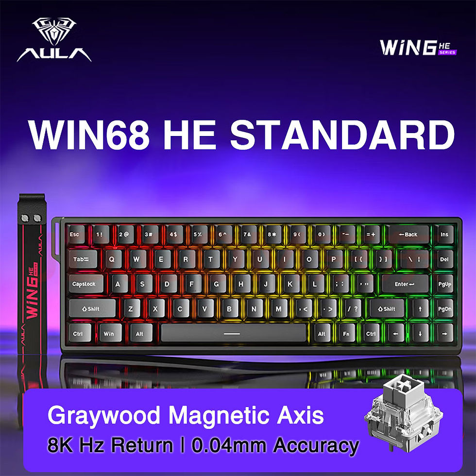 Thumbnail: AULA WIN60/WIN68 HE RGB Gaming Keyboard