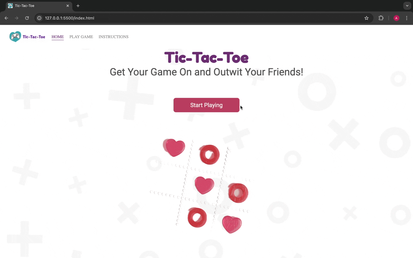 Working Prototype of Tic Tac Toe