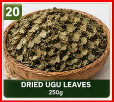 PREMIUM DRIED UGU LEAVES