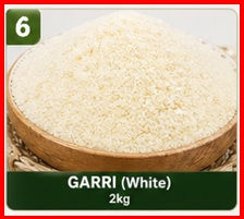 PREMIUM WHITE GARRI