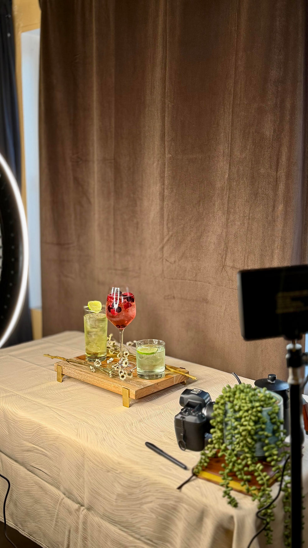 Product production and photoshoot