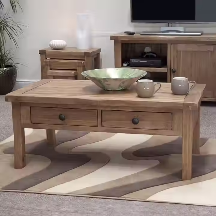 Thumbnail: Rustic Oak Coffee Table