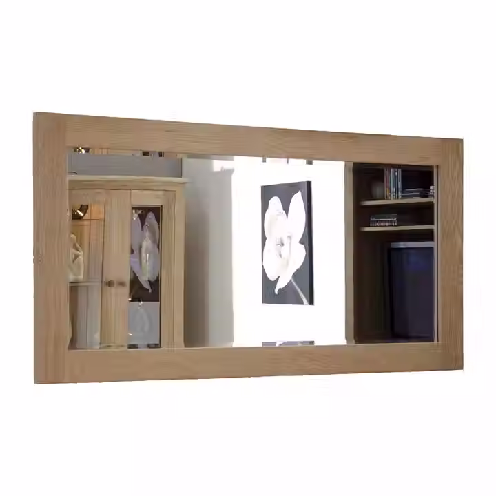 Oak Wall Mirror 1500 x 750