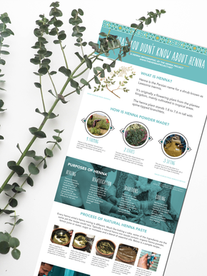 An Infographic About Henna (the Last Trivia Will Shock You!)