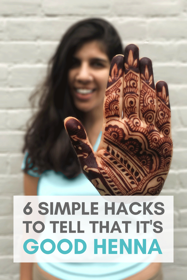 6 Simple Hacks to Tell that it's Good Henna (#5 is Important!)