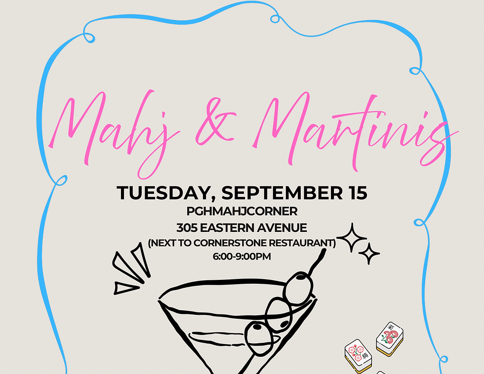 Mahj & Martinis