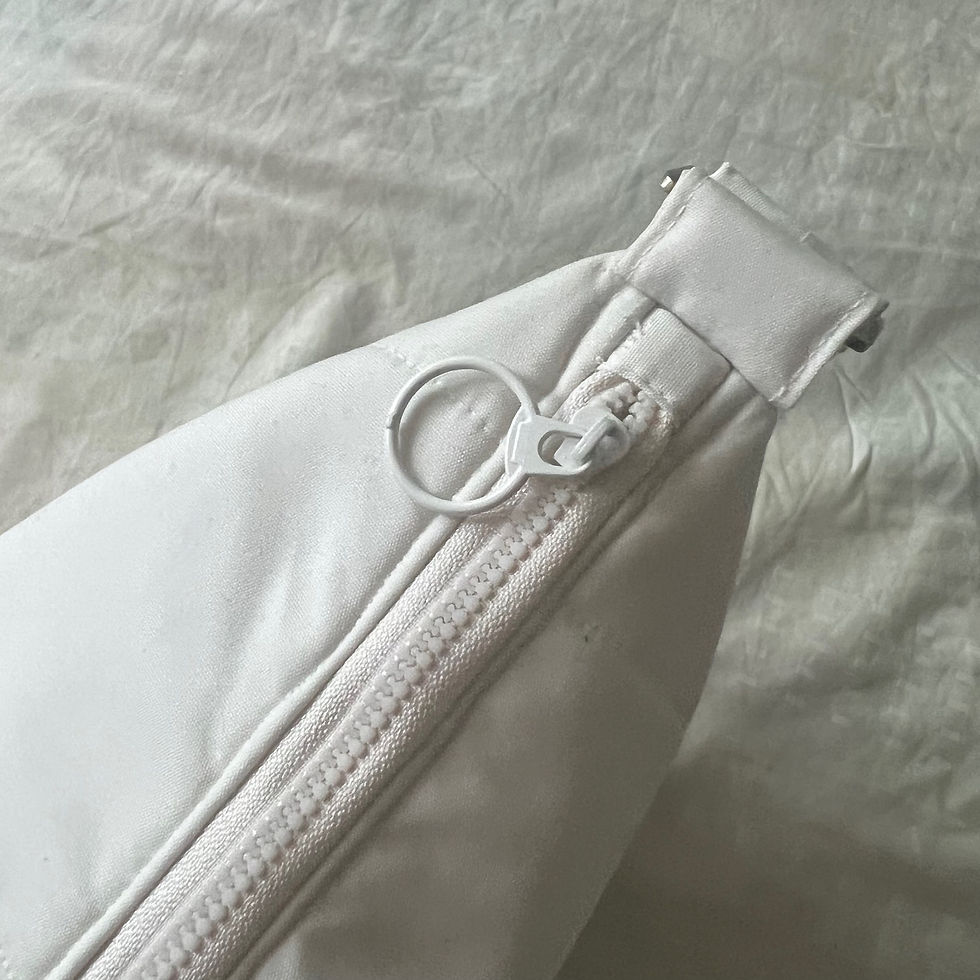 Thumbnail: Quilted Hobo Bag - Cream