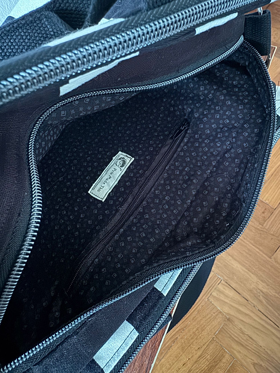 Thumbnail: Seiri Bag {Medium) - Black & White