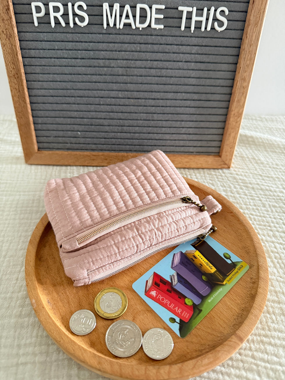 Thumbnail: Mini Pouch Wallet - Pink