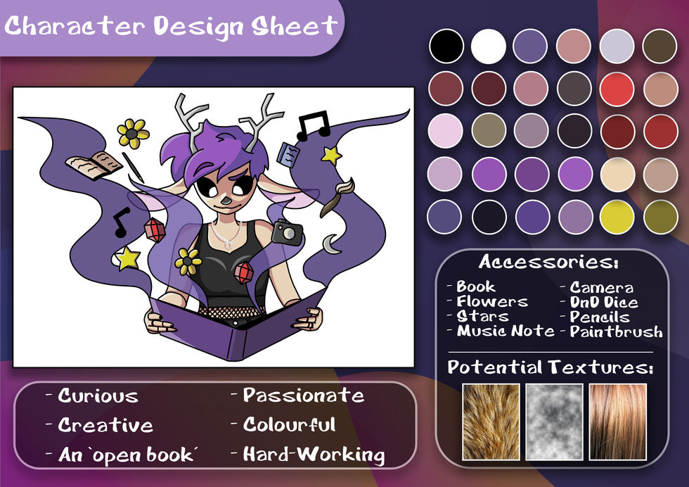 14- Character Design Sheet