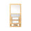 Thumbnail: Zao Rectangular Eyeshadow Refills - Pearly Sunshine Pink 125