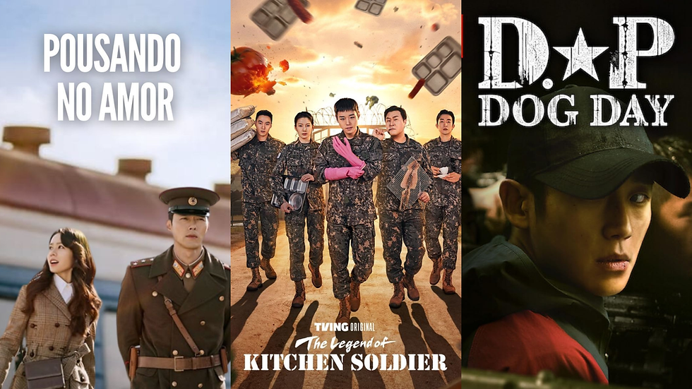 Além de “A Lenda do Soldado Cozinheiro”: K-dramas que abordam o exército coreano