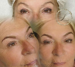 Avant - Après création sourcils