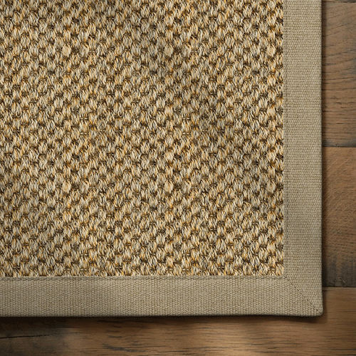 Oriental Old Heritage Sisal Rug with Linen Ecru Border