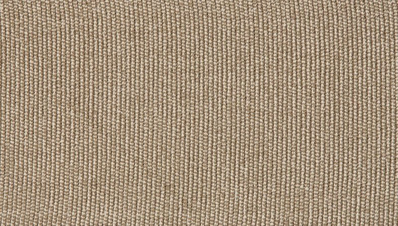 Thumbnail: Close-up of sisal herringbone oatmeal stair runner with cotton oatmeal border.