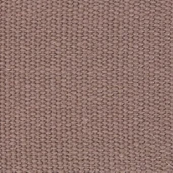 Close-up of brown woven fabric with visible textured pattern. The image displays rows of tight, uniform stitches, creating an earthy, cozy feel.