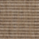Close-up of a textured polypropylene rug with a bark-colored border.